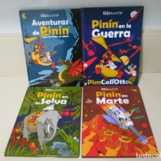 Cómics: LAS AVENTURAS DE PININ ALFONSO MARTE GUERRA SELVA 4 TOMOS CON SU CAJA CONTENEDORA